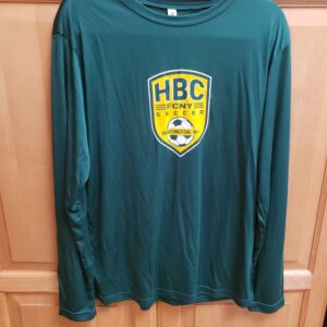 Green Long Sleeve Training Shirt